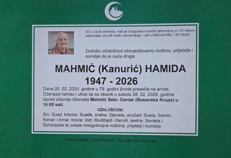 Mahmić (Kanurić) Hamida