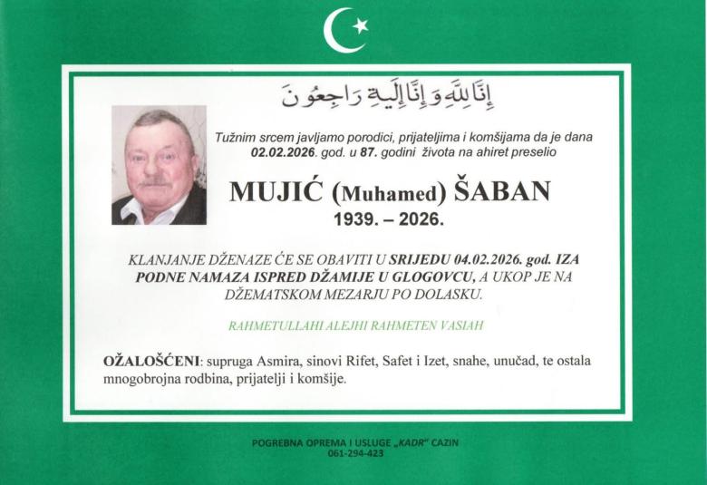 Mujić (Muhamed) &Scaron;aban