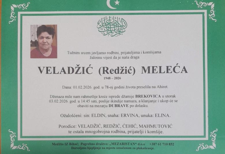 Veladžić (Redžić) Meleća
