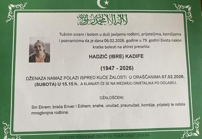 Hadžić (Ibre) Kadife