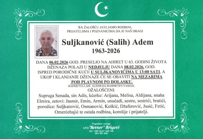 Suljkanović (Salih) Adem