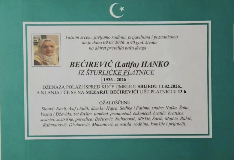 Bećirević (Latifa) Hanko