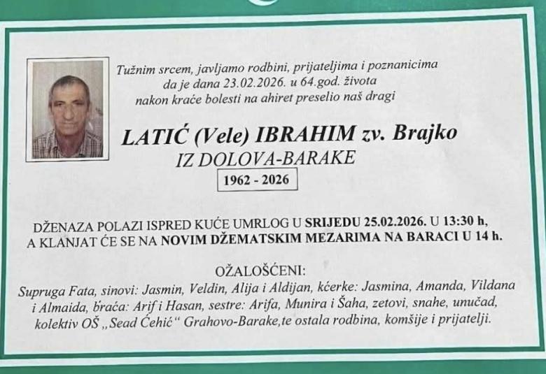 Latić (Vele) Ibrahim zv. Brajko