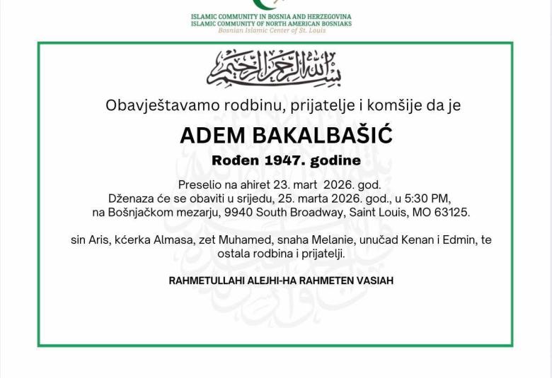 Adem Bakalba&scaron;ić