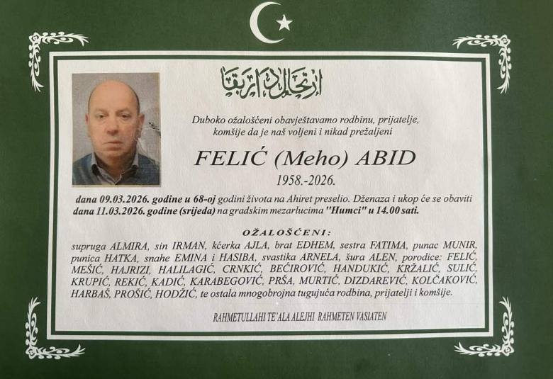 Felić (Meho) Abid