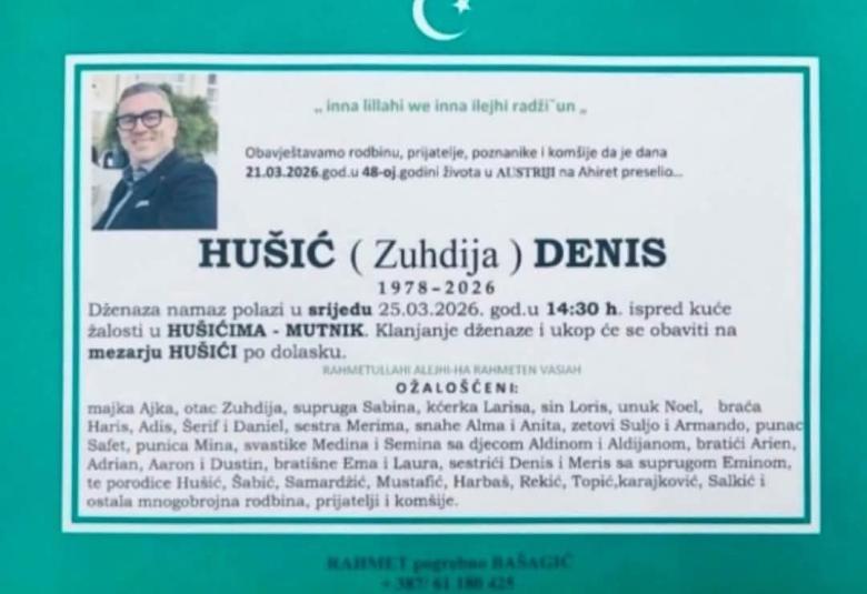 Hu&scaron;ić (Zuhdija) Denis