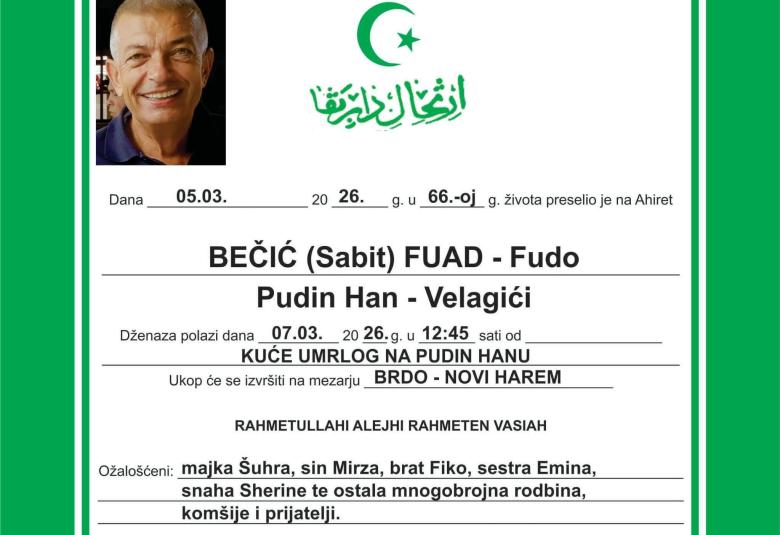 Bečić (Sabit) Fuad &ndash; Fudo