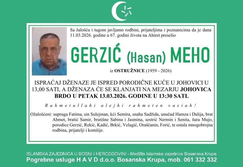 Gerzić (Hasan) Meho