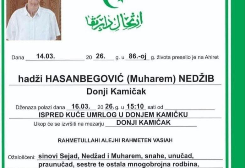 Hadži Hasanbegović (Muharem) Nedžib