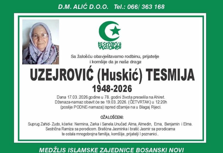 Uzejrović (Huskić) Tesmija