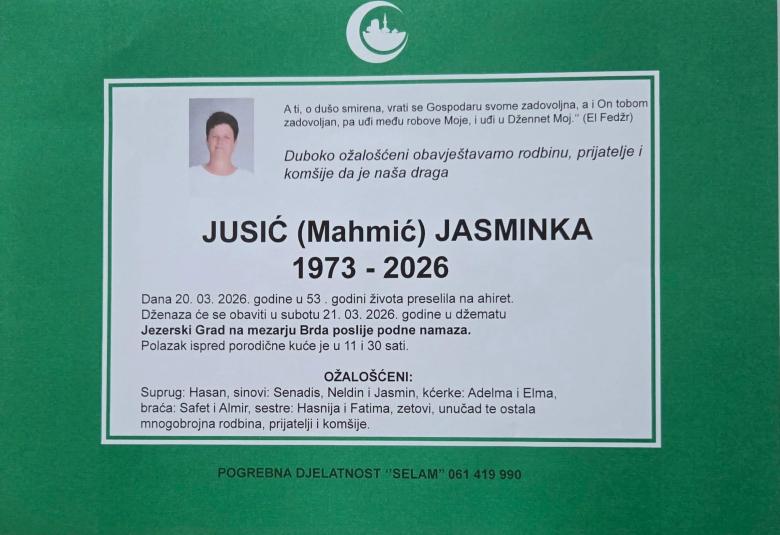Jusić (Mahmić) Jasminka