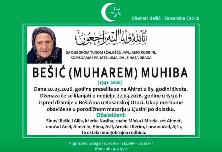 Be&scaron;ić (Muharem) Muhiba