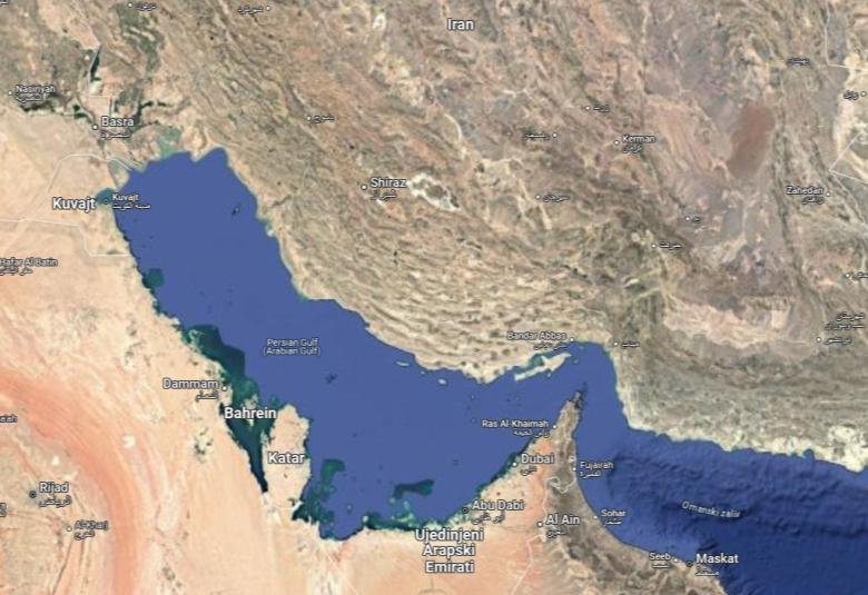 Perzijski zaljev. Screenshot