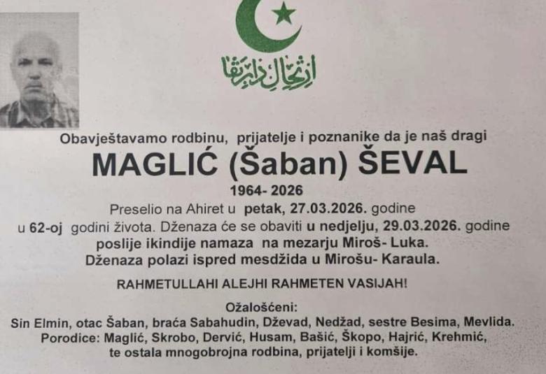 Maglić (&Scaron;aban) &Scaron;eval