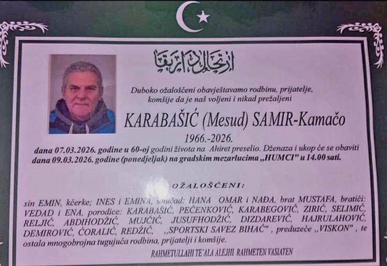 Karaba&scaron;ić (Mesud) Samir &ndash; Kamačo