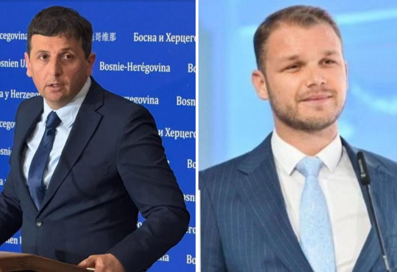 Neboj&scaron;a Vukanović i Dra&scaron;ko Stanivuković. Screenshot