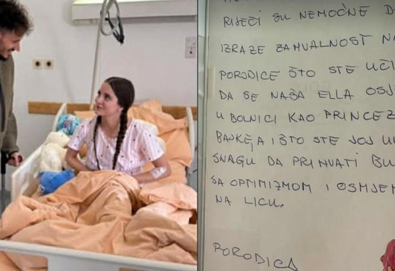 Porodica uputila emotivno pismo. Screenshot