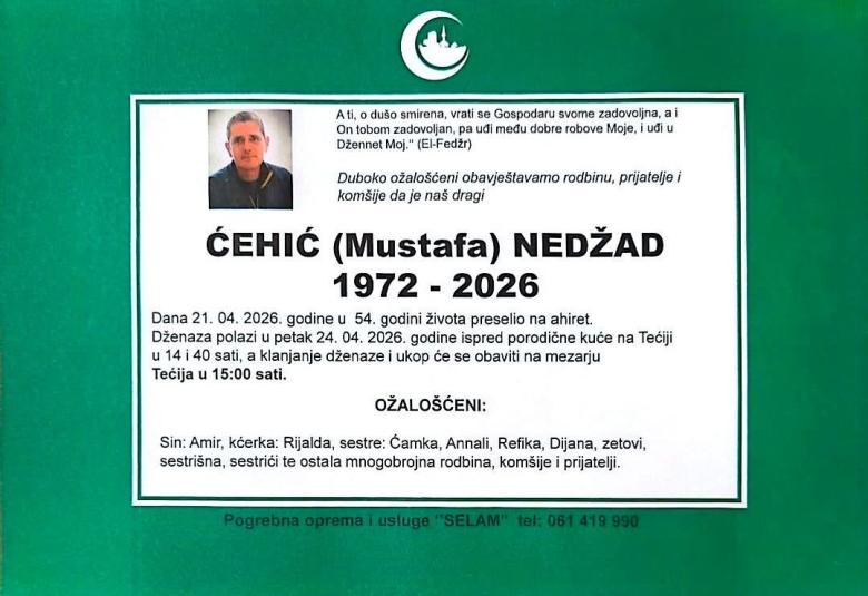 Čehić (Mustafa) Nedžad