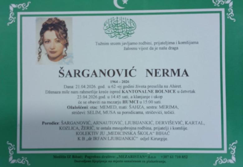 &Scaron;arganović Nerma