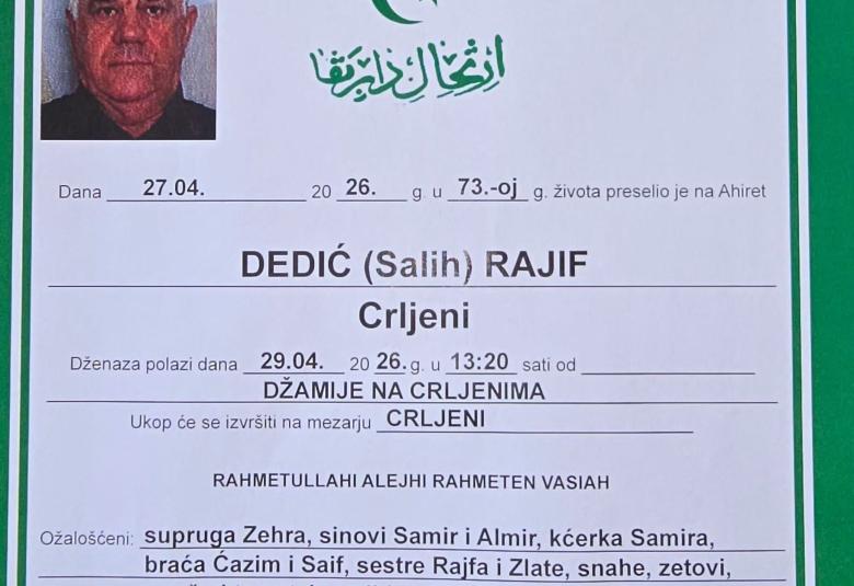Dedić (Salih) Rajif
