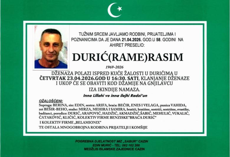 Durić (Rame) Rasim