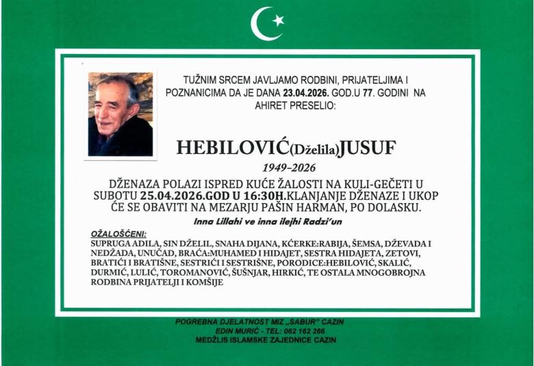 Hebilović (Dželila) Jusuf