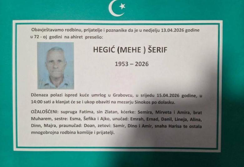 Hegić (Mehe) &Scaron;erif