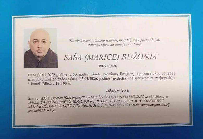 Sa&scaron;a (Marice) Bužonja