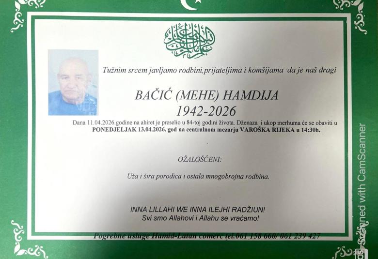 Bačić (Mehe) Hamdija
