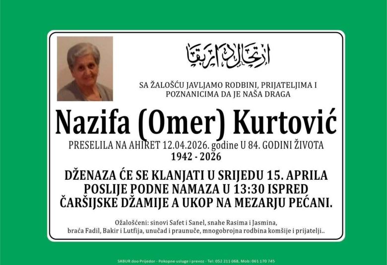 Nazifa (Omer) Kurtović