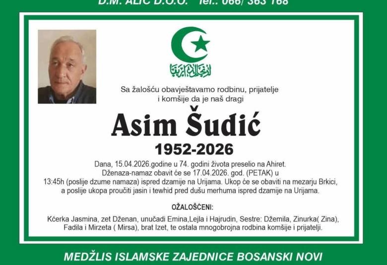 Asim &Scaron;udić