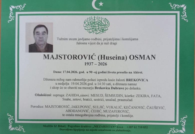 Majstorović (Huseina) Osman