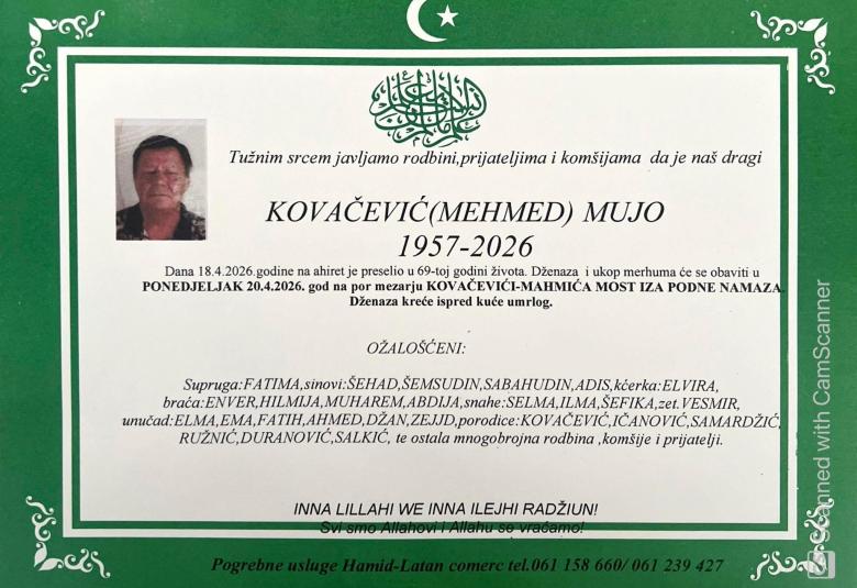 Kovačević (Mehmed) Mujo