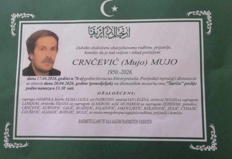 Crnčević (Mujo) Mujo