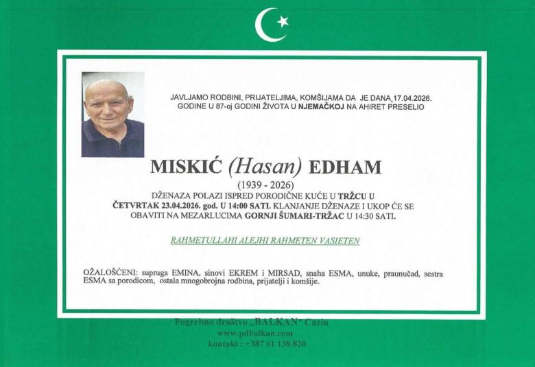 Miskić (Hasan) Edham