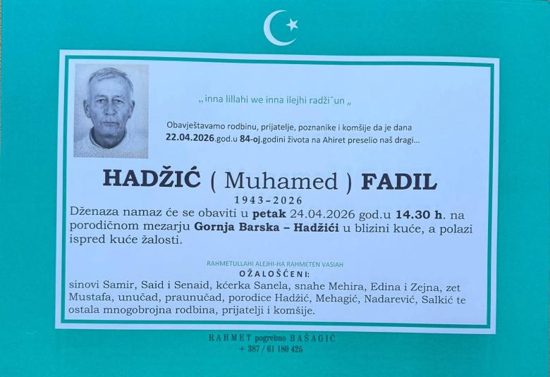 Hadžić (Muhamed) Fadil