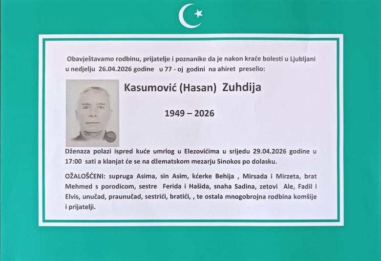 Kasumović (Hasan) Zuhdija