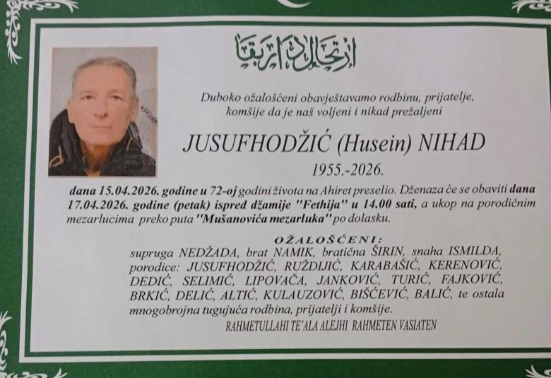 Jusufhodžić (Husein) Nihad