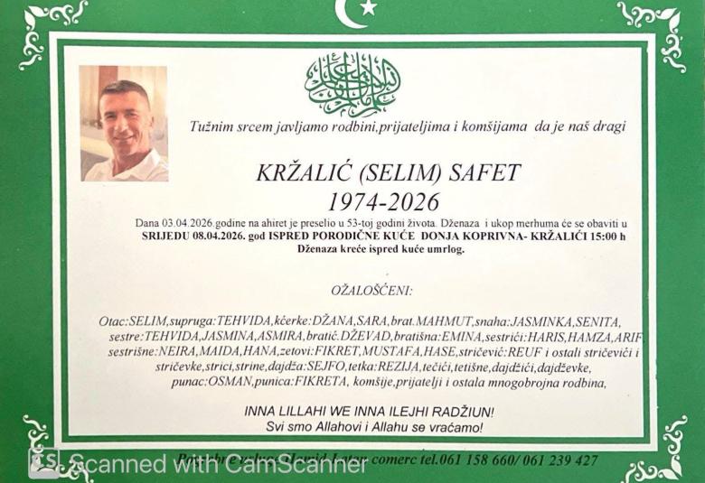 Kržalić (Selim) Safet