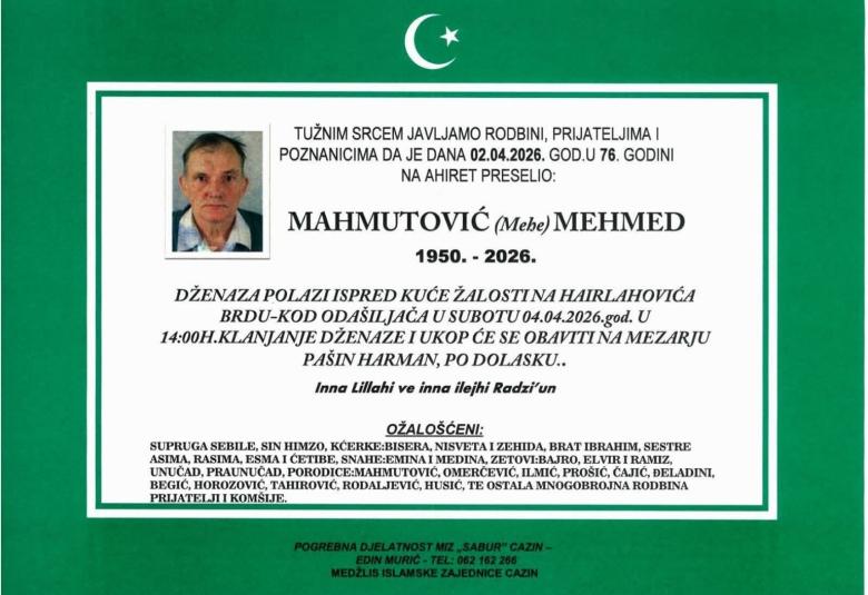 Mahmutović (Mehe) Mehmed
