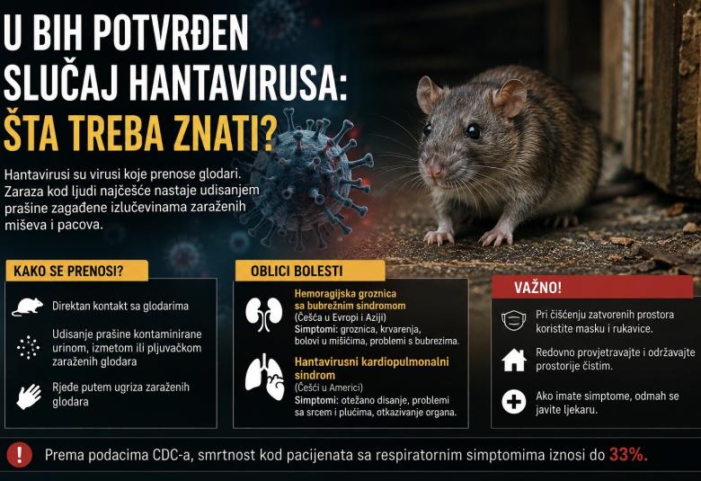 Hanta virus Ilustracija Cazinnet