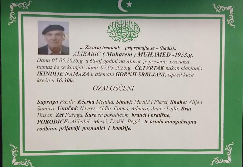 Alibabić (Muharem) Muhamed