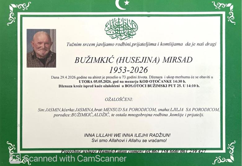 Bužimkić (Husejina) Mirsad
