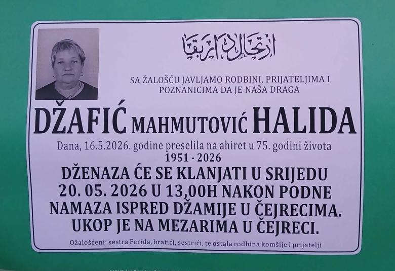 Džafić Mahmutović Halida