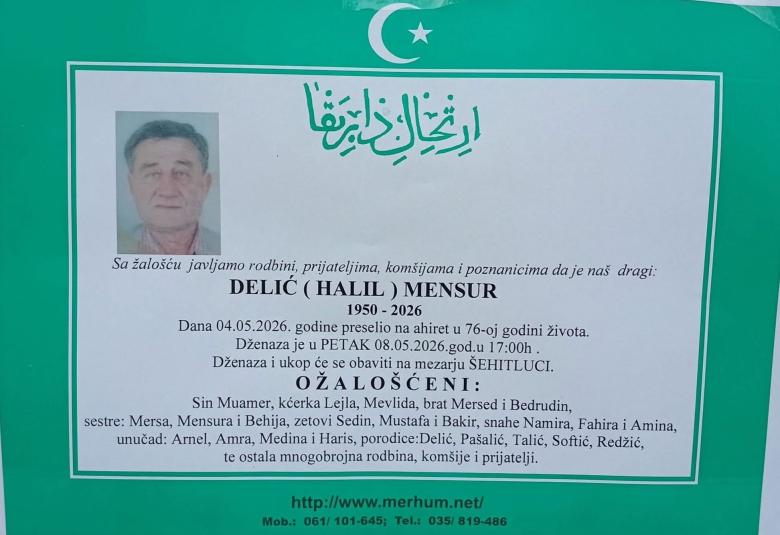 Delić (Halil) Mensur