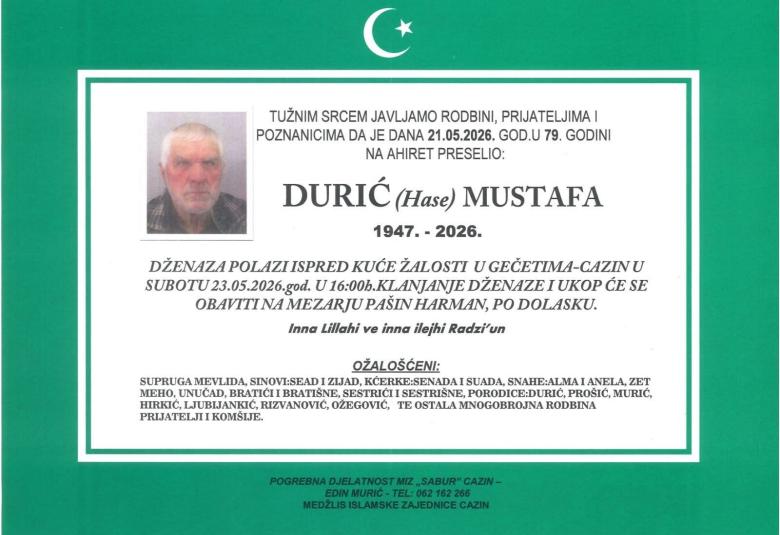 Durić (Hase) Mustafa