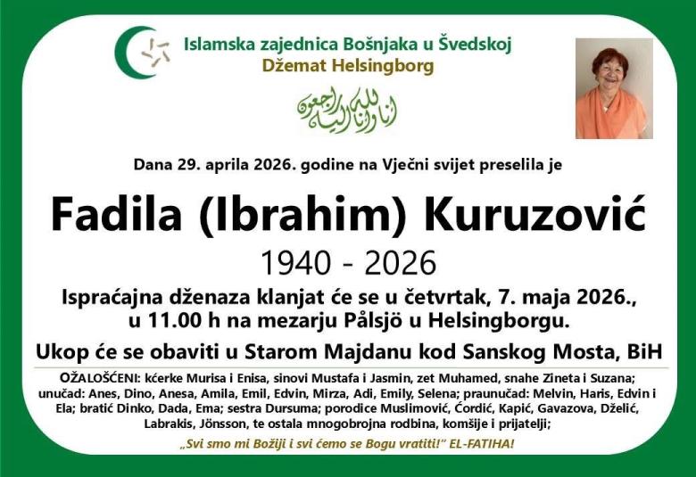 Fadila (Ibrahim) Kuruzović