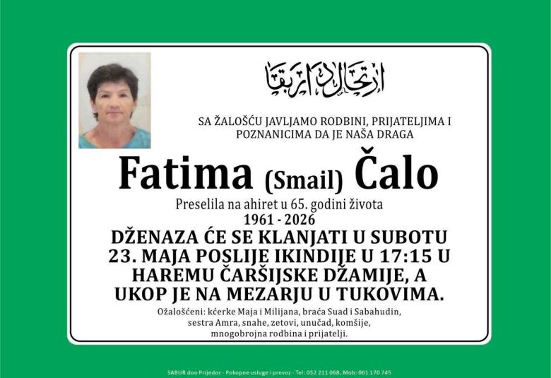 Fatima (Smail) Čalo