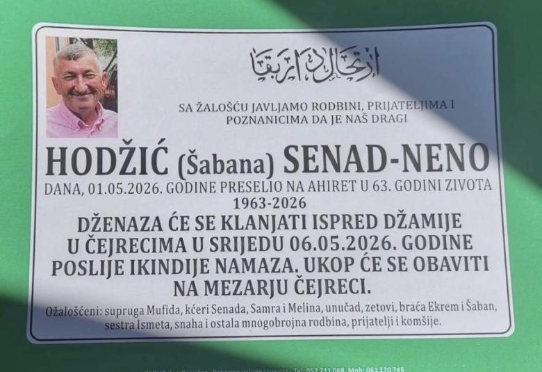 Hodžić (&Scaron;abana) Senad &ndash; Neno