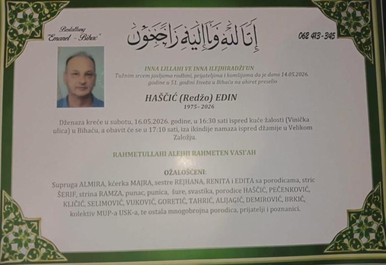 Ha&scaron;čić (Redžo) Edin